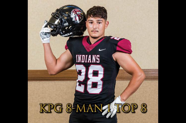 Kansas Pregame 8-Man Top 8: Khris Hermosillo, Wichita County (Photo: Heather Kindall Photography)