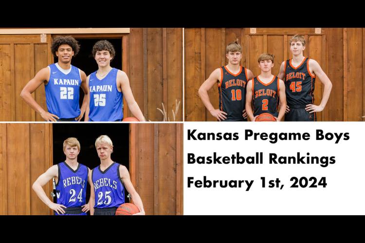 Clockwise from the bottom left: South Gray's Joey Dyck and Dominic Martin, Kapaun's Teagan Charles and Brooks Powers, and Beloit's Quinn Eilert, Noah Gerstner and Bryce Beisner are leading the way for this trio of ranked teams. (Photos: Heather Kindall Photography)