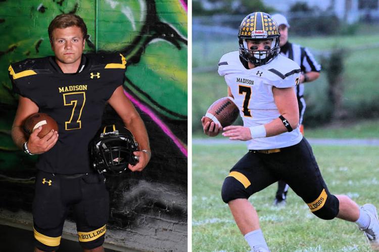 8-Man I Top 8: Hunter Engle (Photos: L-Bree McReynolds-Baetz; R-Gordon Smith)
