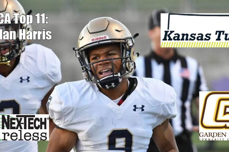 KFBCA Top 11: Kordan Harris, brought to you by Garden City Community College, Kansas Turf and Nex-Tech Wireless. (Photo by Michele Gress) 