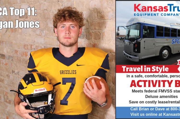 Reagan Jones, Wichita Northwest, brought to you by Kansas Truck Equipment. (Photo by Bree McReynolds-Baetz)