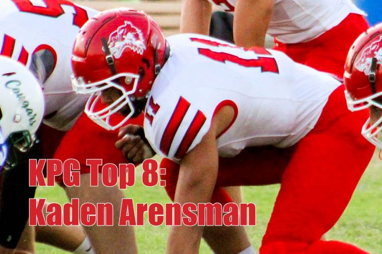 Kansas Pregame 8-Man Top 8: Kaden Arensman, Kinsley (Photo: Kinsley Sports Photos)