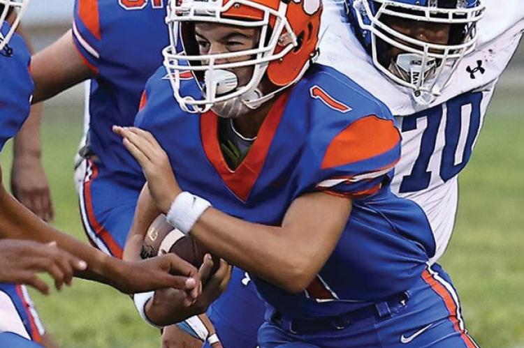 Kansas Pregame 6-Man Top 6: Jake Hoopingarner, Otis-Bison (Photo courtesy of the Great Bend Tribune)