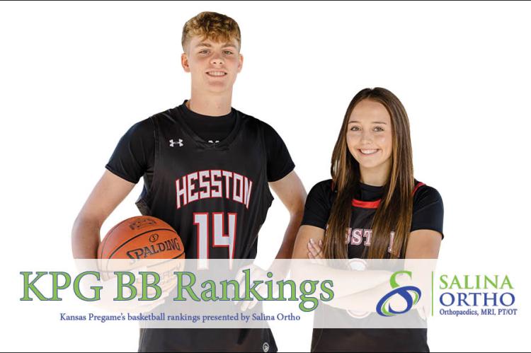 Hesston basketball is carrying on its tradition of success on the hardwood behind seniors Reed Friesen (left) and Kendal Brueggen. (Photo: Heather Kindall Photography)