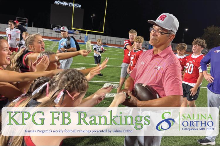 Maize High head coach Gary Guzman celebrated his 200th career victory earlier this season and looks to blow past that mark the rest of this season as his Eagles are playing some of the best football in the state. (Photo: Maize Eagle AD)