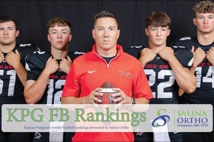 Great Bend (pictured) and Hays will square off this week in a battle of Top 5 teams in Class 5A. (Photo: Heather Kindall Photography)