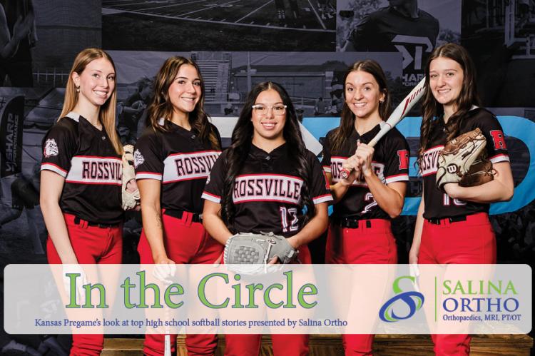 (L-R): Emma Mitchell, Hailey Horton, Nagos Hale, Kinsey Perine, and Katie Spielman. (Photo: Heather Kindall Photography)