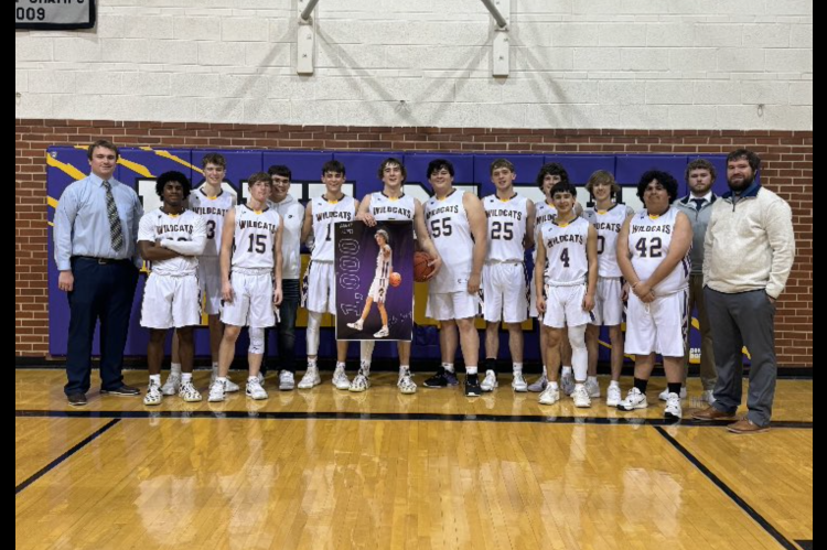 Minneola senior Eli Lang scored his 1,000th career point Tuesday night. (Courtesy Photo)