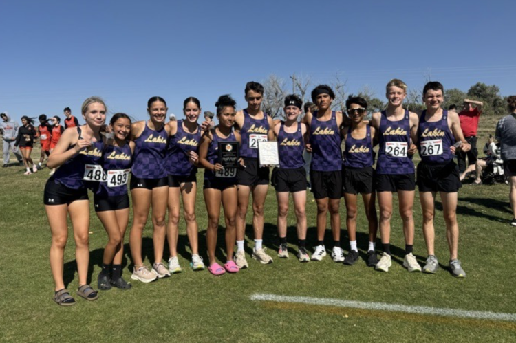 Lakin's boys and girls are both ranked in the top 10 of the latest Kansas XC poll. (Photo: Lakin Broncs Facebook)