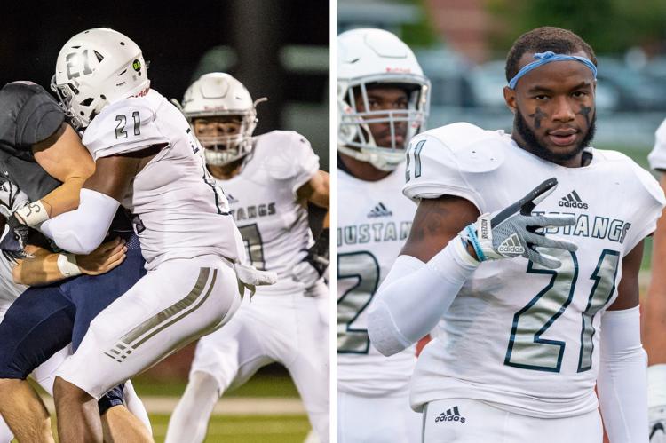 Blue Valley North defensive back Stephon Camp has earned a reputation as a positive influence in his community know for his commitment to community service. (Photos by Adam Murray Photography)