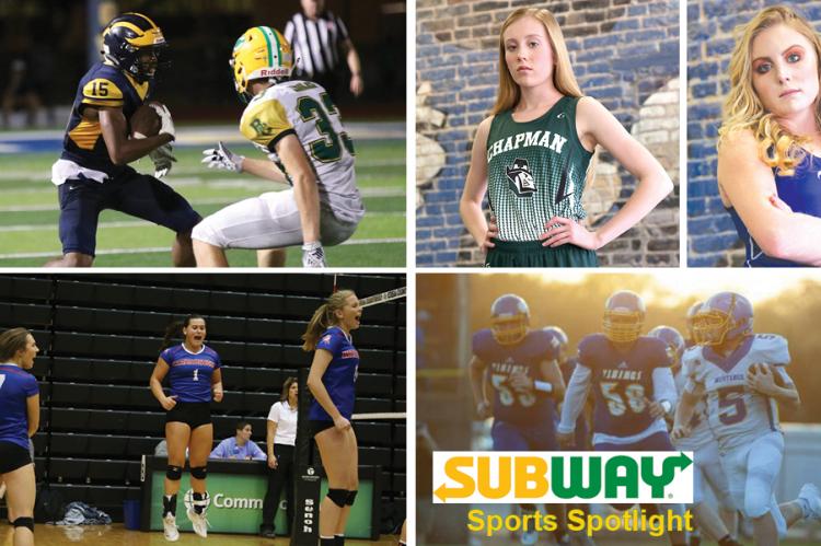 Wichita Northwest/Bishop Carroll, Chapman's Taylor Briggs and Lincoln's Jaycee Vath, Wabaunsee volleyball and the Parson/Iola game are just a few of the items featured in our new Subway Sports Spotlight. (Photo credit, clockwise from top left: Anna Harter, Everett Royer/KSportsImages.com, Erick Mitchell/Iola Register, Everett Royer/KSportsImages.com)