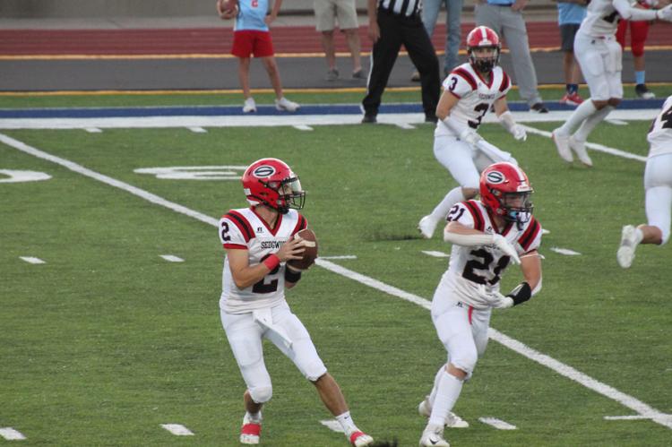 Sedgwick were in mid-season form in their Week 1 win over Hutch-Trinity. (Photo: Sarah Crumrine)