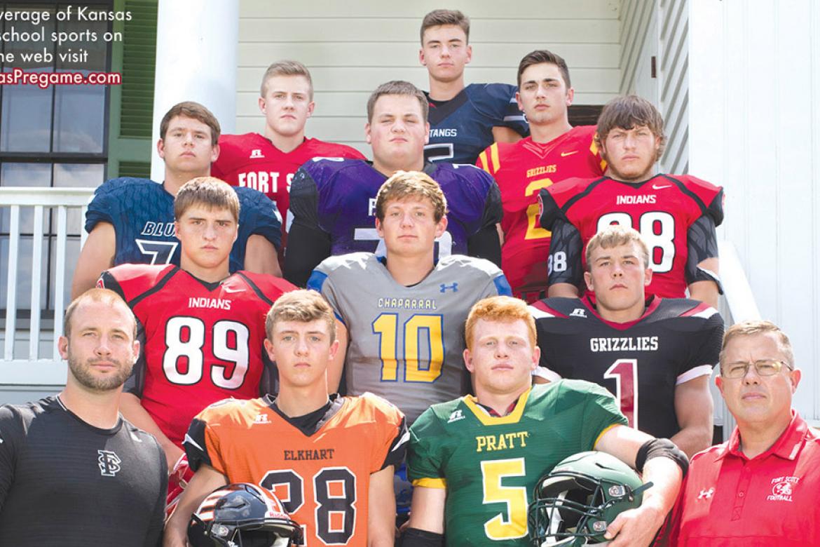 Kansas Pregame Football Cover Shoot 2018 (Photos by Derek Livingston)
