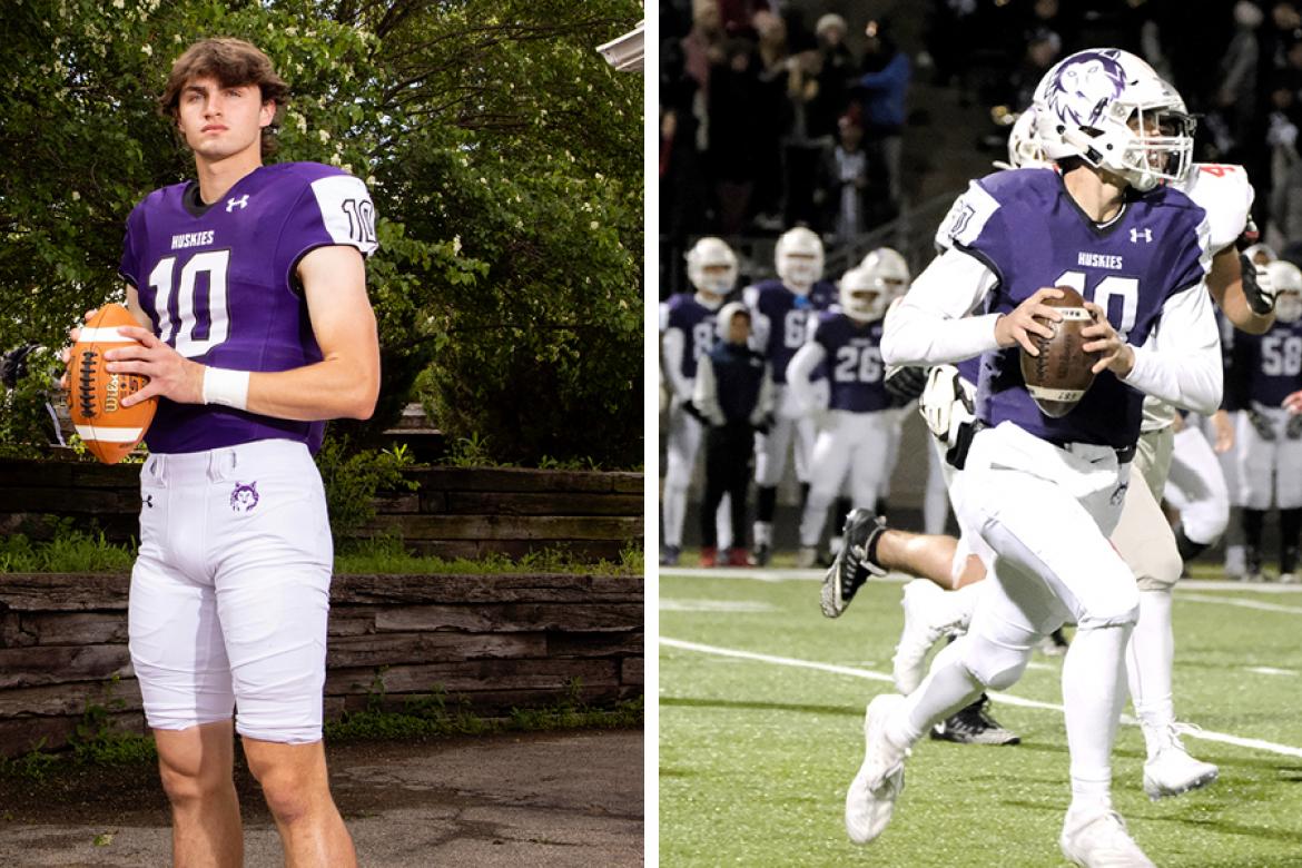 KFBCA Top 11: Mikey Pauley (Left photo by Julie Kuhlmann, right photo by Tim Galyean)