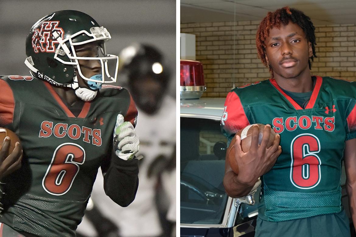 (Left photo by Rex Wolf/TopSports.news; Right photo by Joey Bahr for Kansas Pregame)