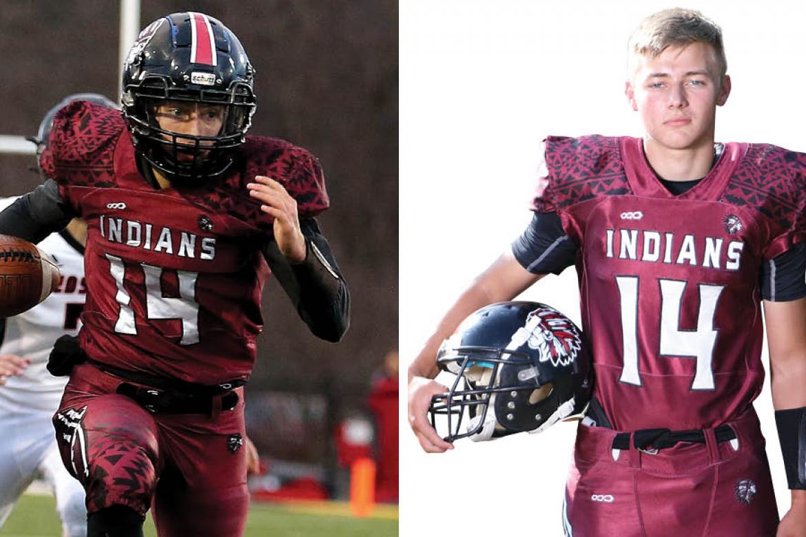 8-Man I Top 8: Kayde Rietzke (Photos: L-Everett Royer, R-Bree McReynolds-Baetz)
